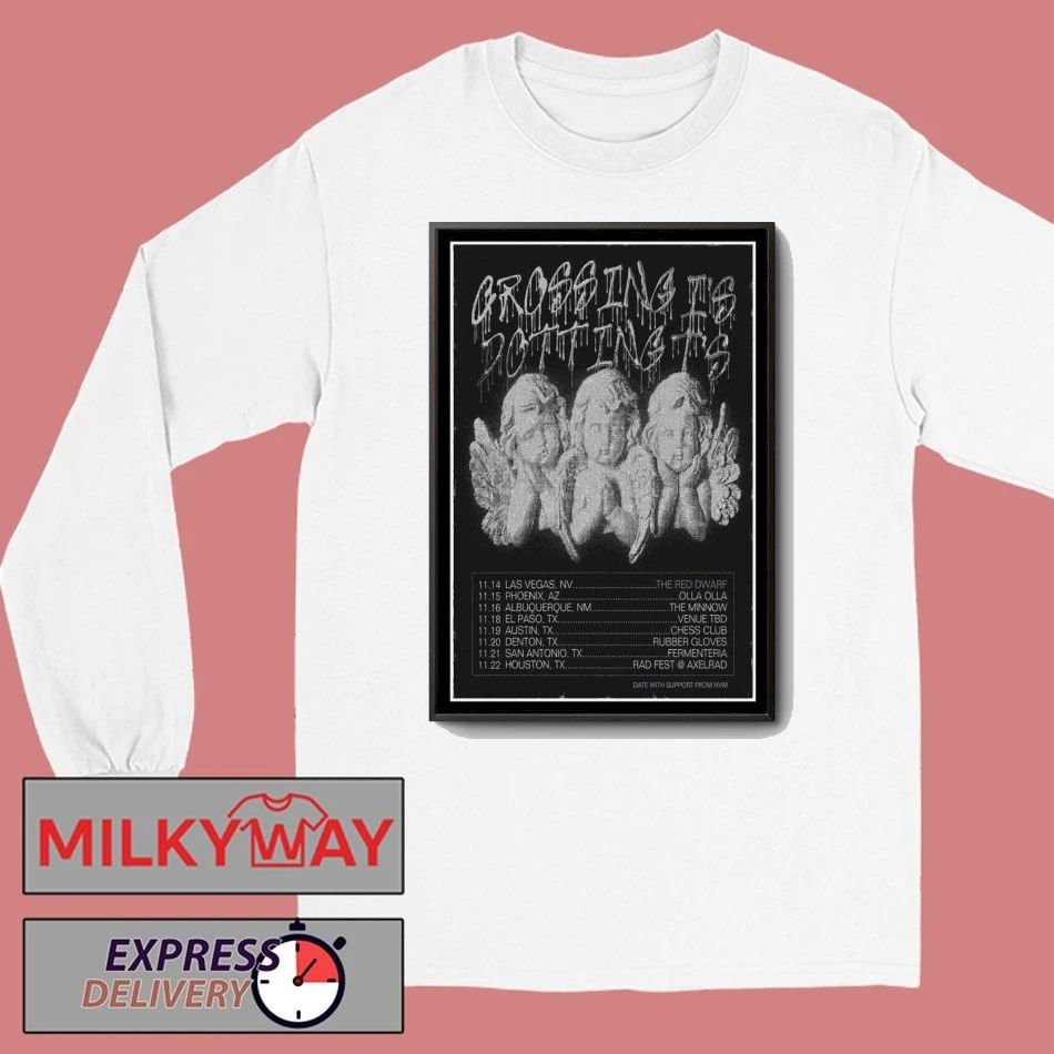 Crossing i’s Dotting t’s Tour November 2025 Poster shirt