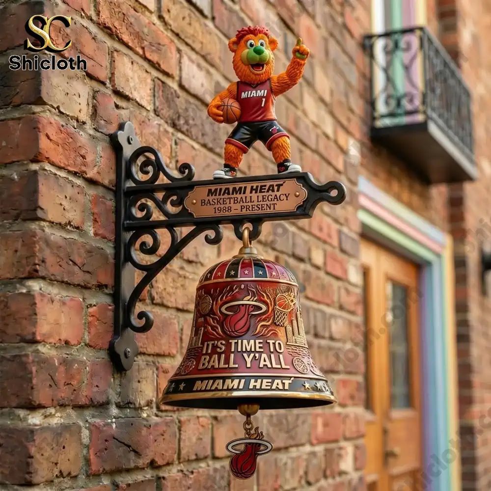 Miami Heat Its Time To Ball Y All Wall Bell