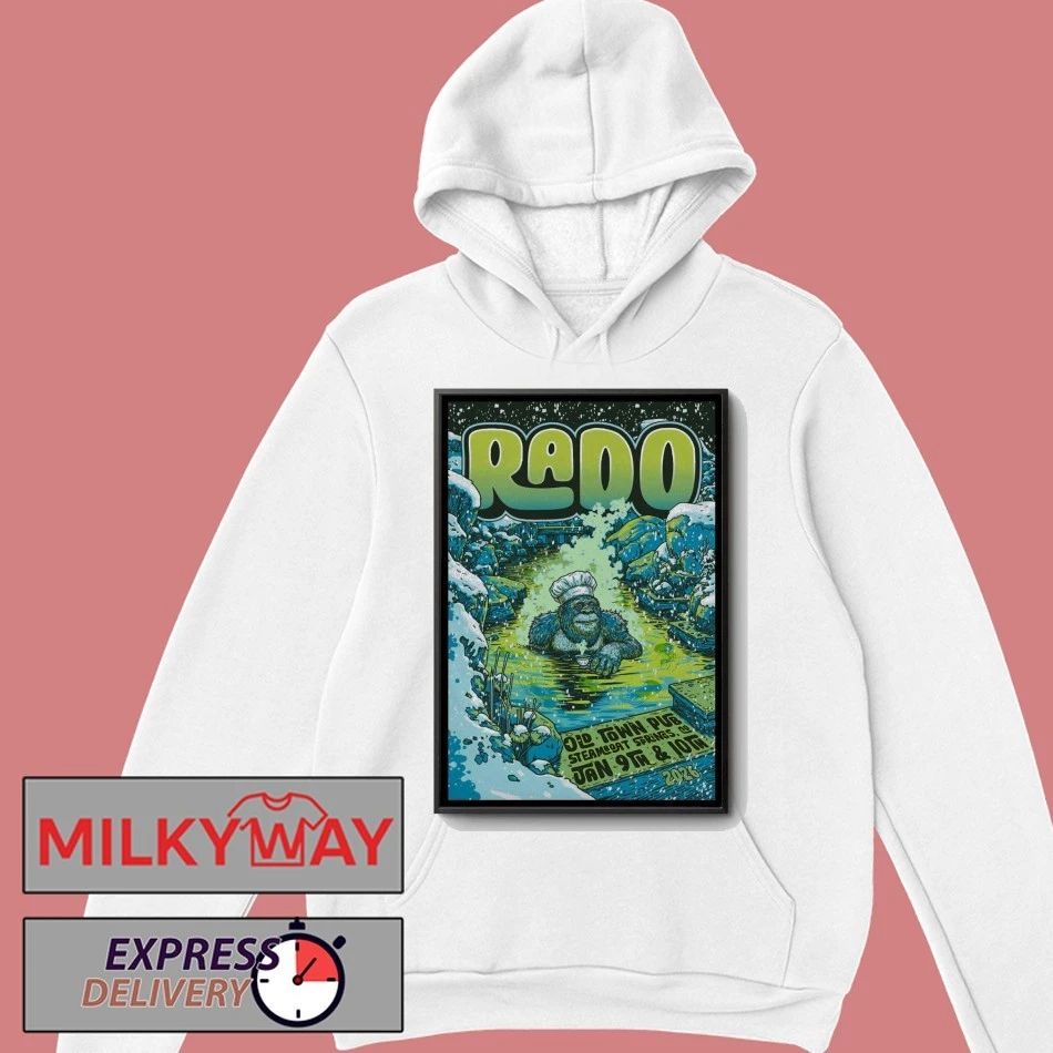 RADO Jan 9-10 2026 The Old Town Pub In Steamboat Springs CO Poster shirt