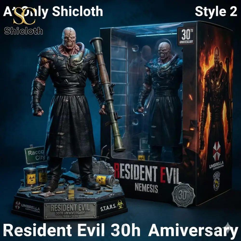 Resident Evil 30th Anniversary Pop Figure Doll