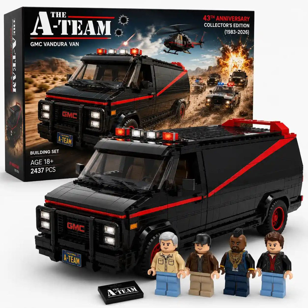 The A-Team 43rd Anniversary Collector Building Brick Set