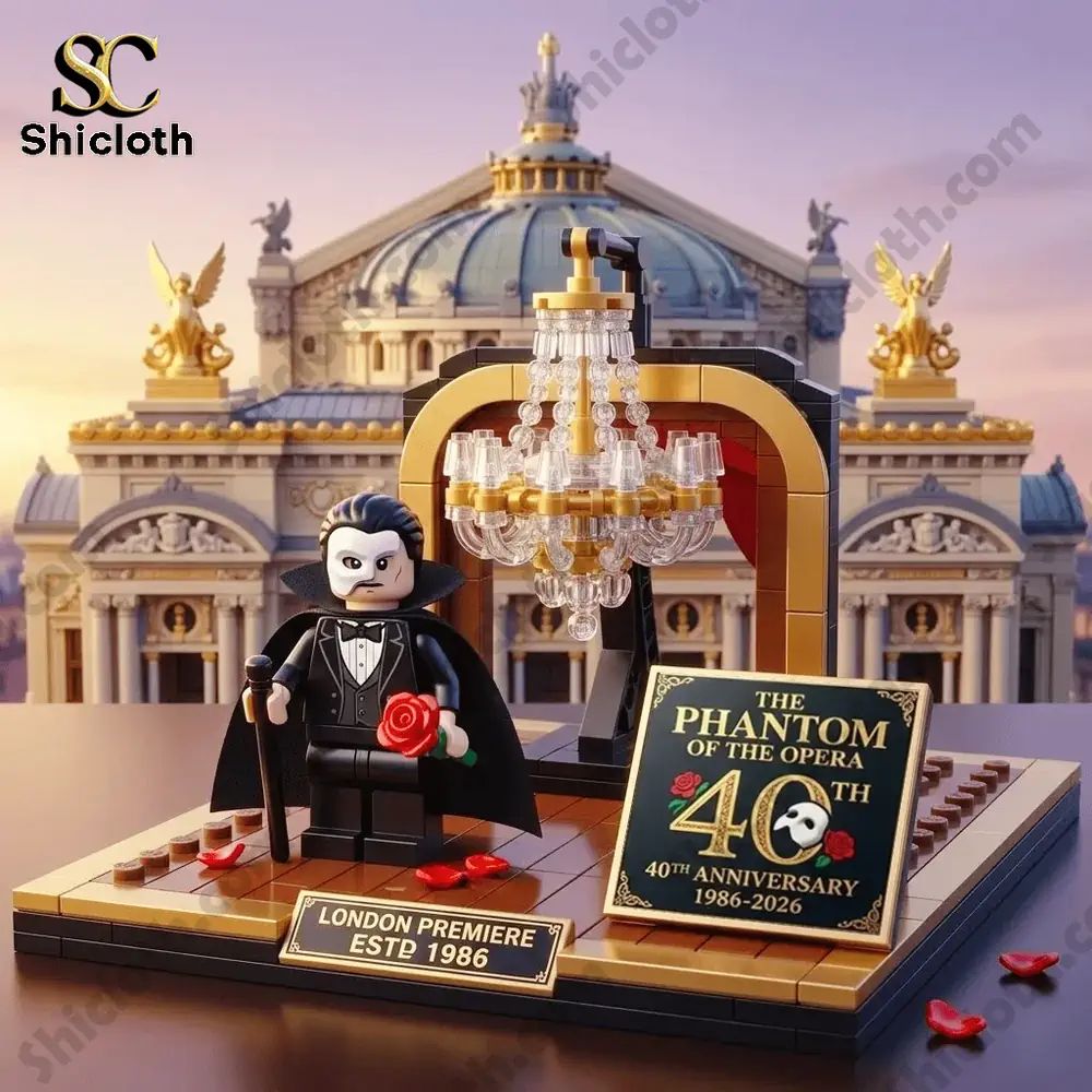 The Phantom of the Opera 40th Anniversary Commemorative Building Block Set