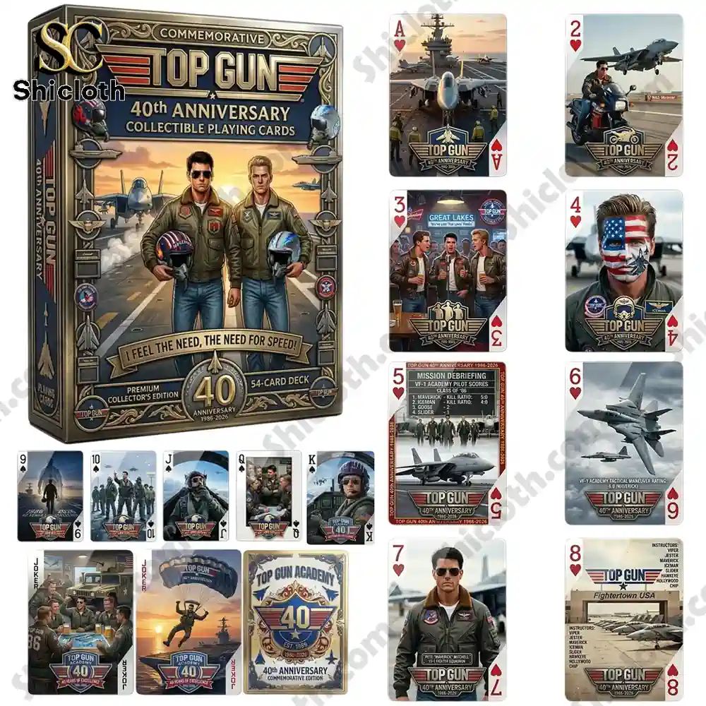 Gun 40th Anniversary Commemorative Edition Playing Cards