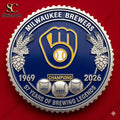 Milwaukee Brewers 57th Anniversary Commemorative Coin