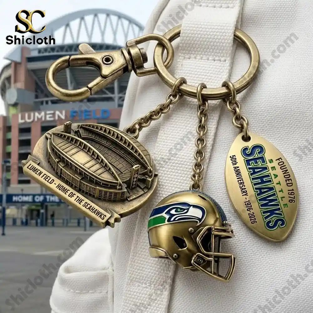 12th Man Keepsake 50th Anniversary Limited Edition Keychain