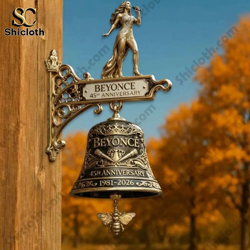 Beyoncé Singer 45Th Anniversary Wall Bell