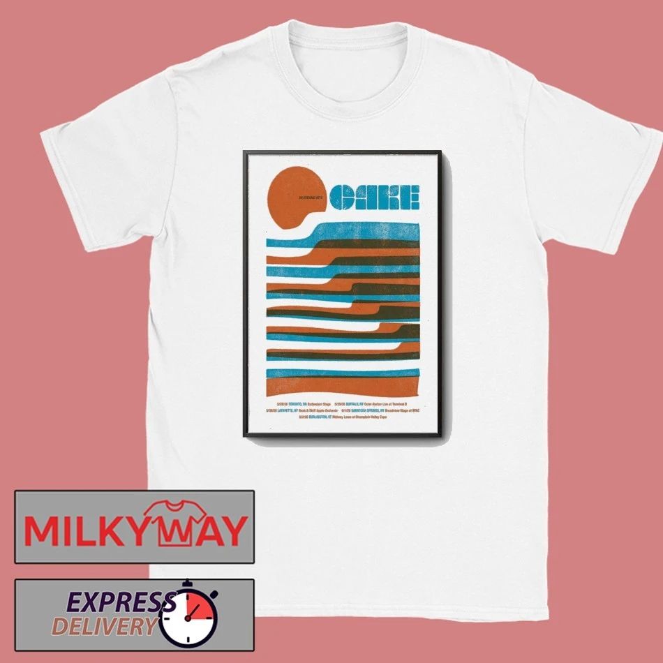 Cake Band Summer Tour 2026 Poster shirt