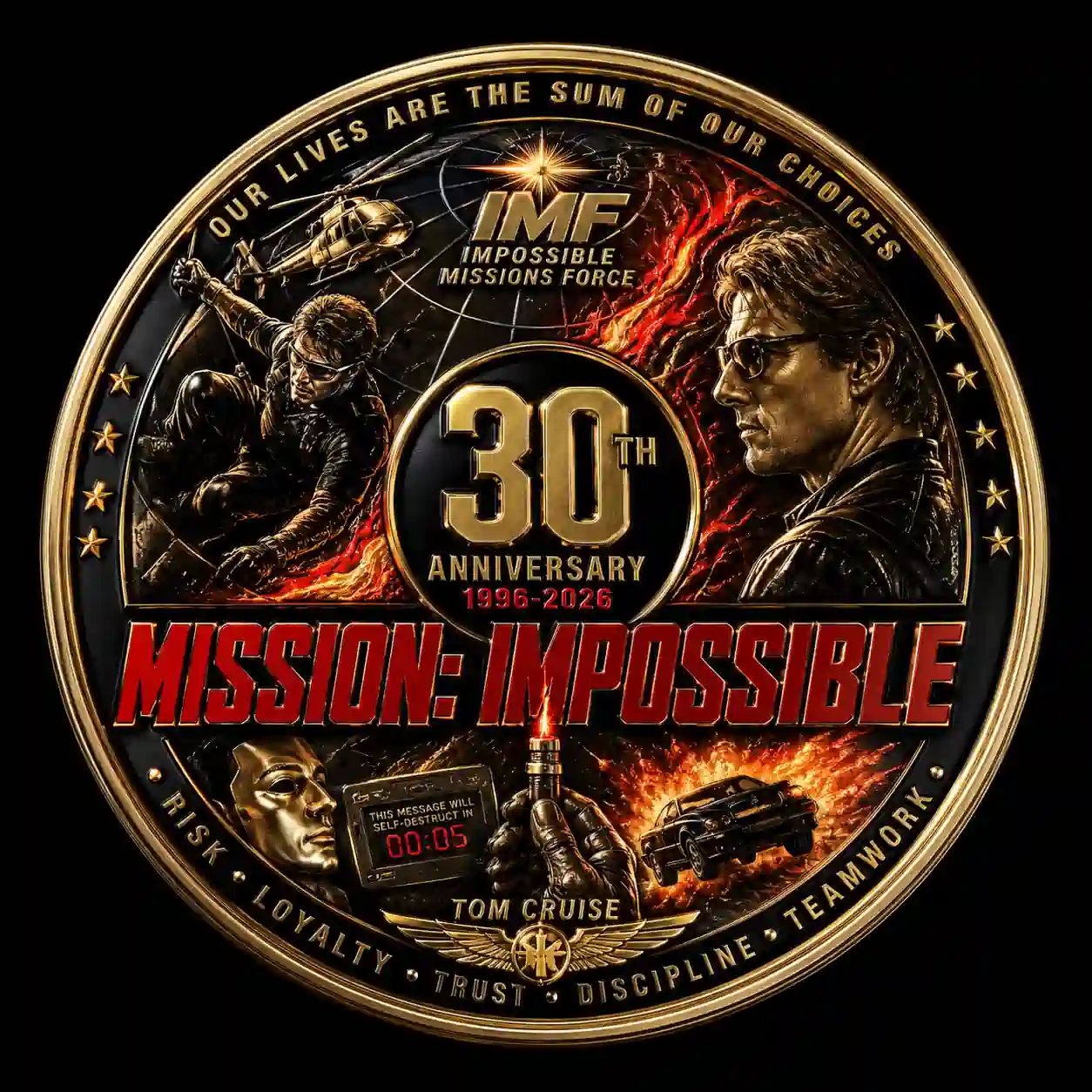 Mission Impossible 30th Anniversary Collector Coin