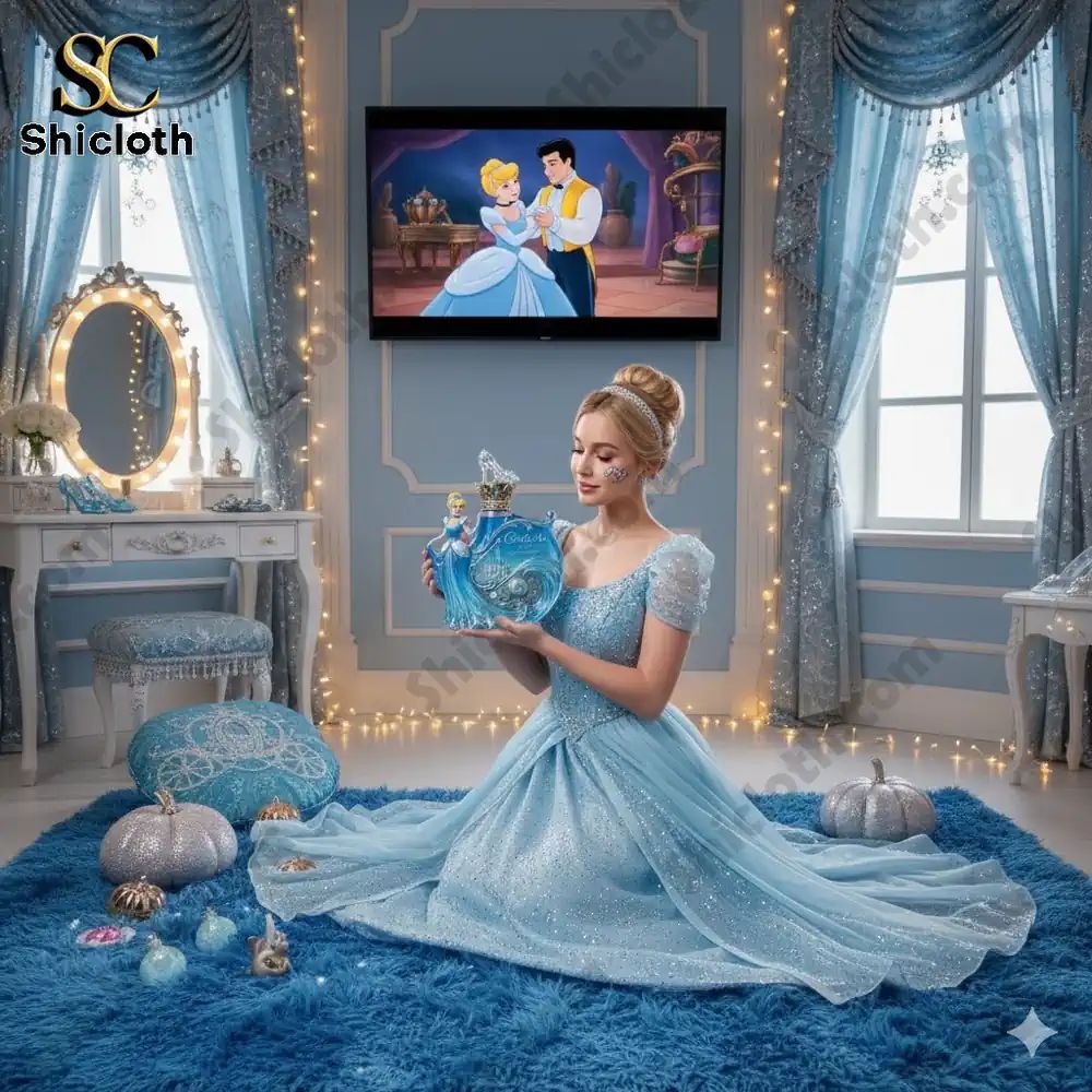 Cinderella 75Th Anniversary 1950-2025 Commemorative Perfume Bottle