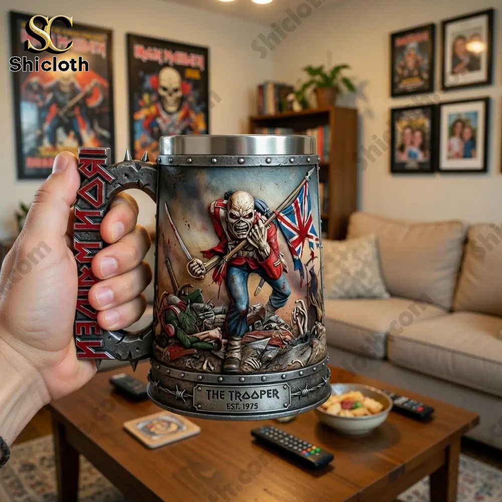 The Trooper Iron Maiden 3D Mug