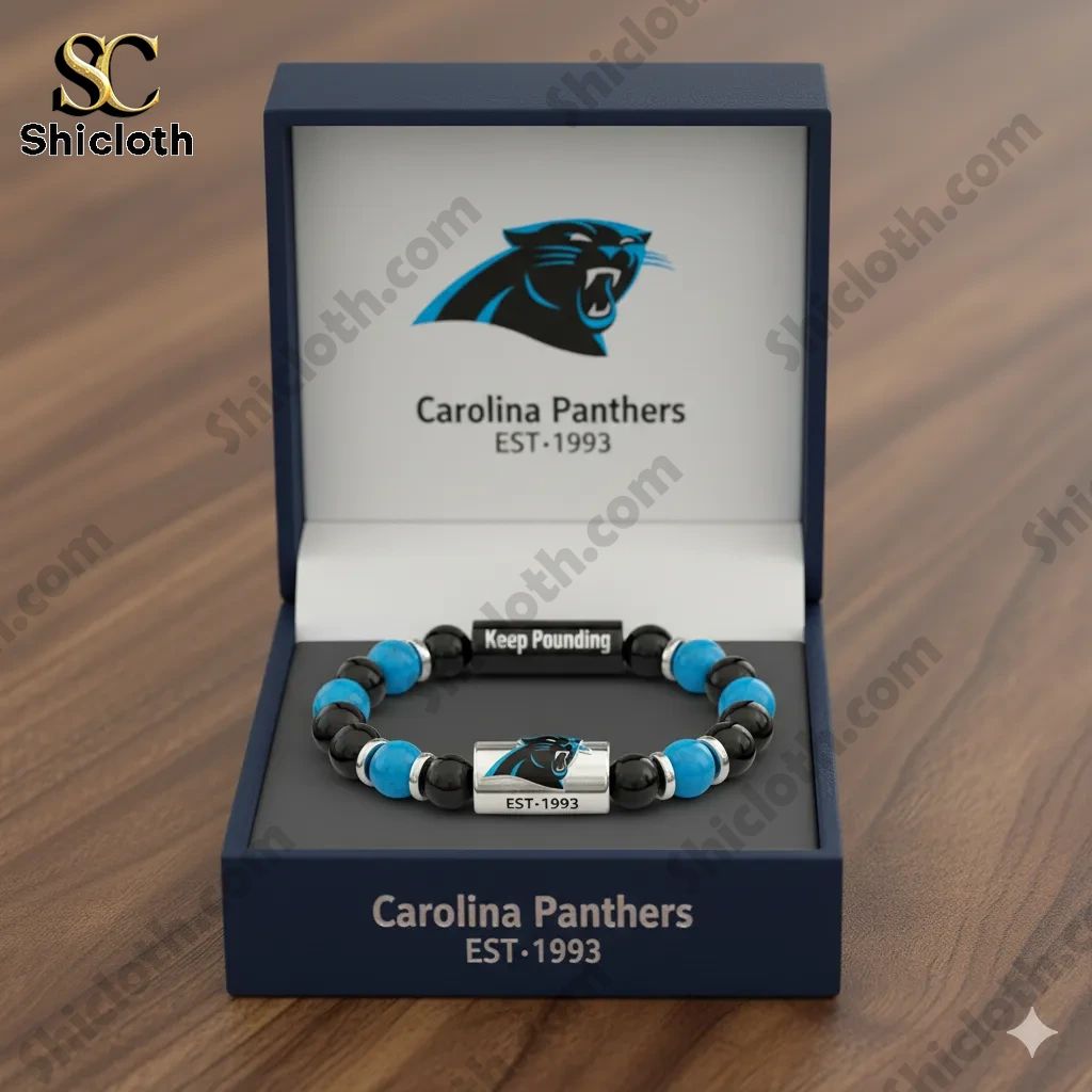 Carolina Panthers Lucky Bracelet