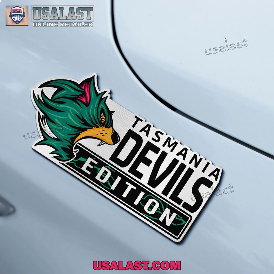 Tasmania Devils Edition Custom 3D Car Badge Sticker