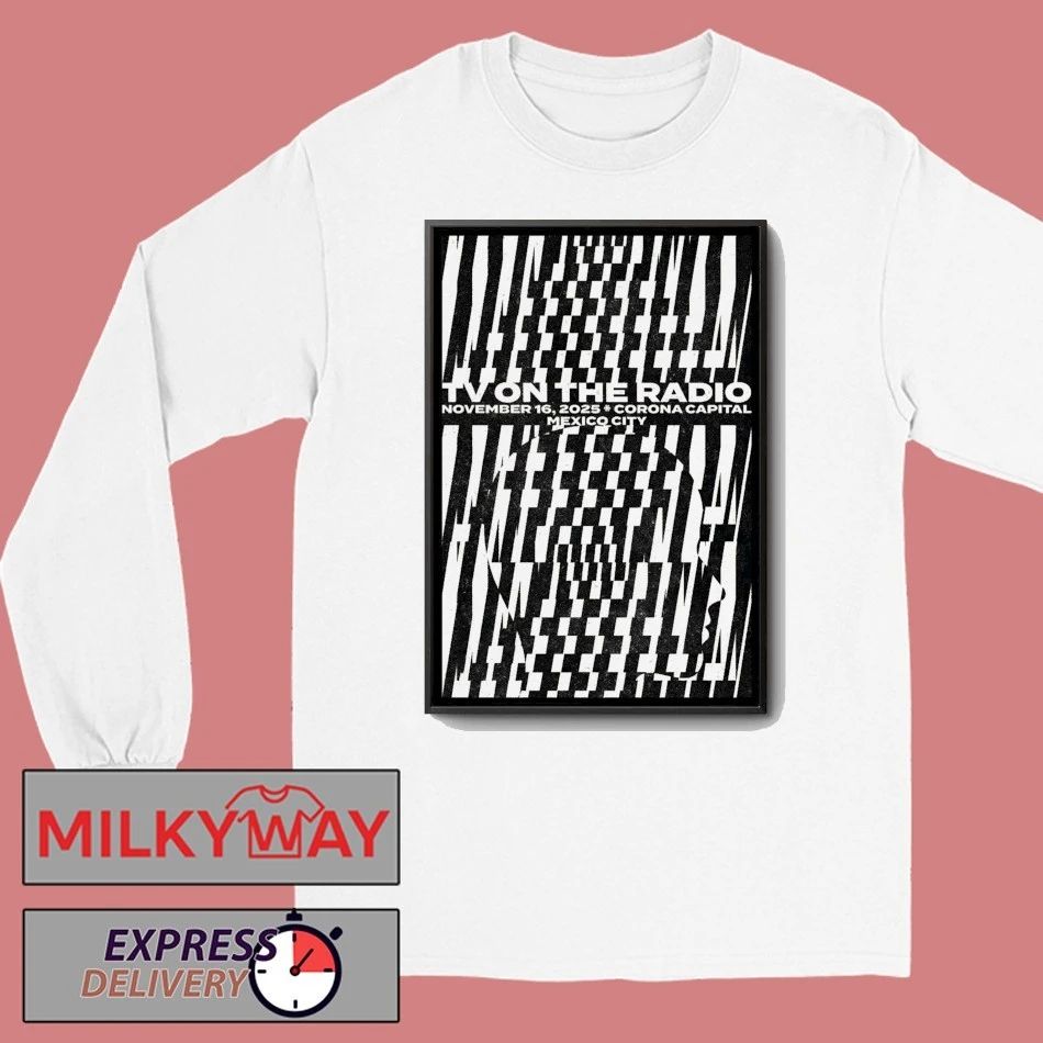 TV On The Radio Corona Capital In Mexico City Nov 16 2025 Poster shirt