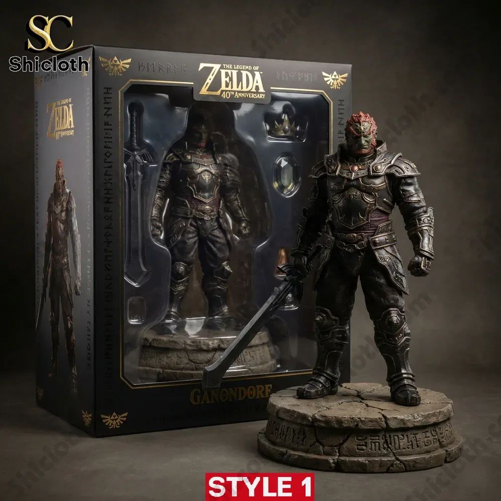 Zelda 40th Anniversary Hot Toy 1-6 Collection Figures