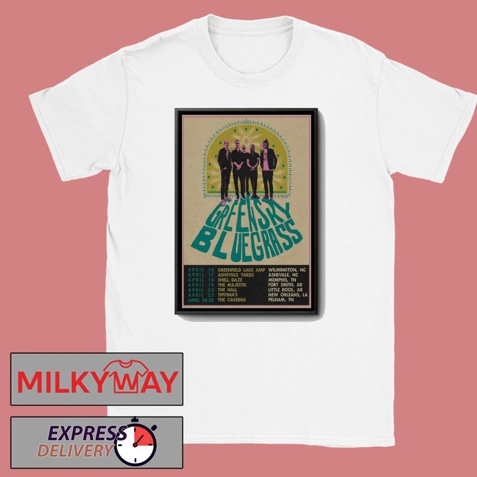 Greensky Bluegrass Spring Live Show 2026 Poster shirt
