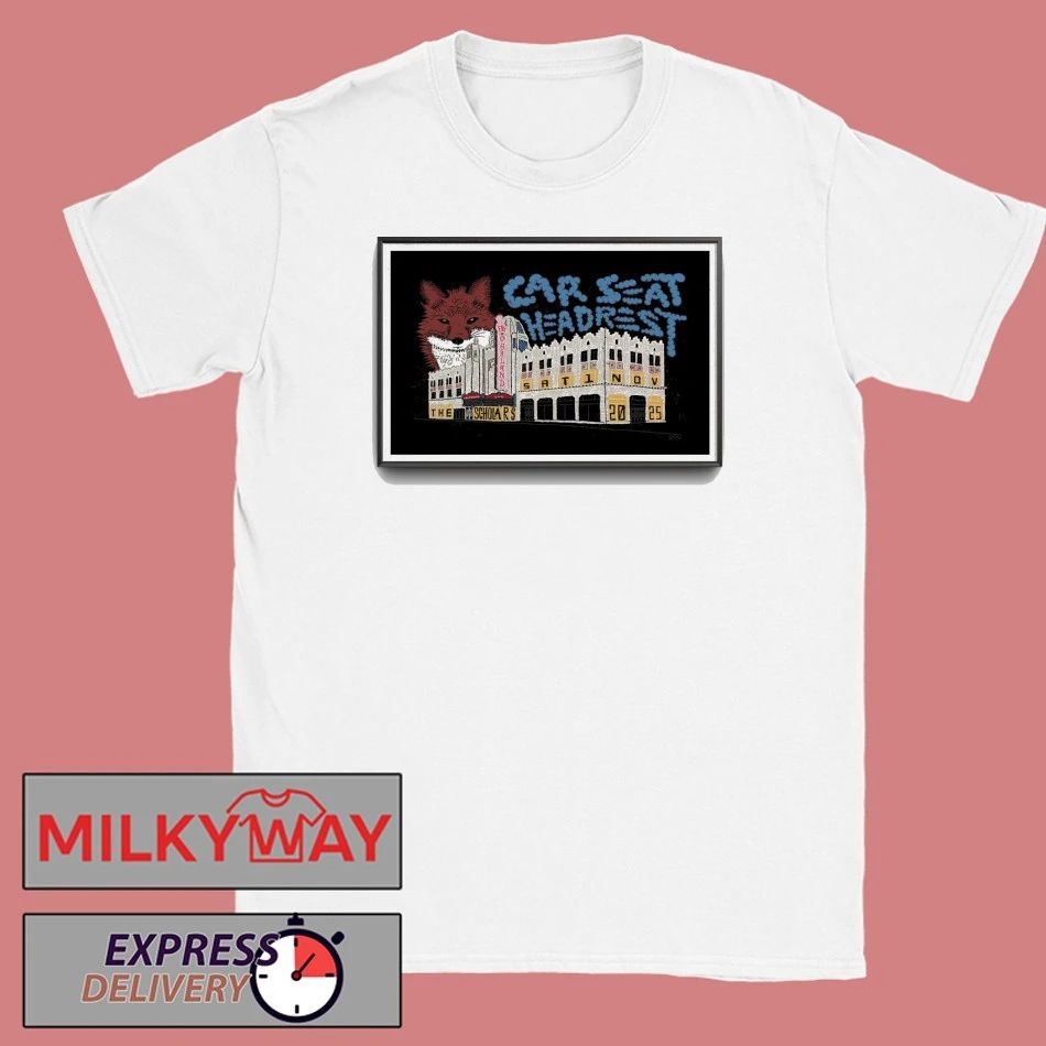 Car Seat Headrest November 1, 2025 Fox Theater, Oakland, CA Poster shirt