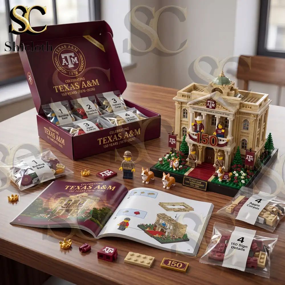 Texas A&M 150th Anniversary Collector Brick Set (1876-2026)
