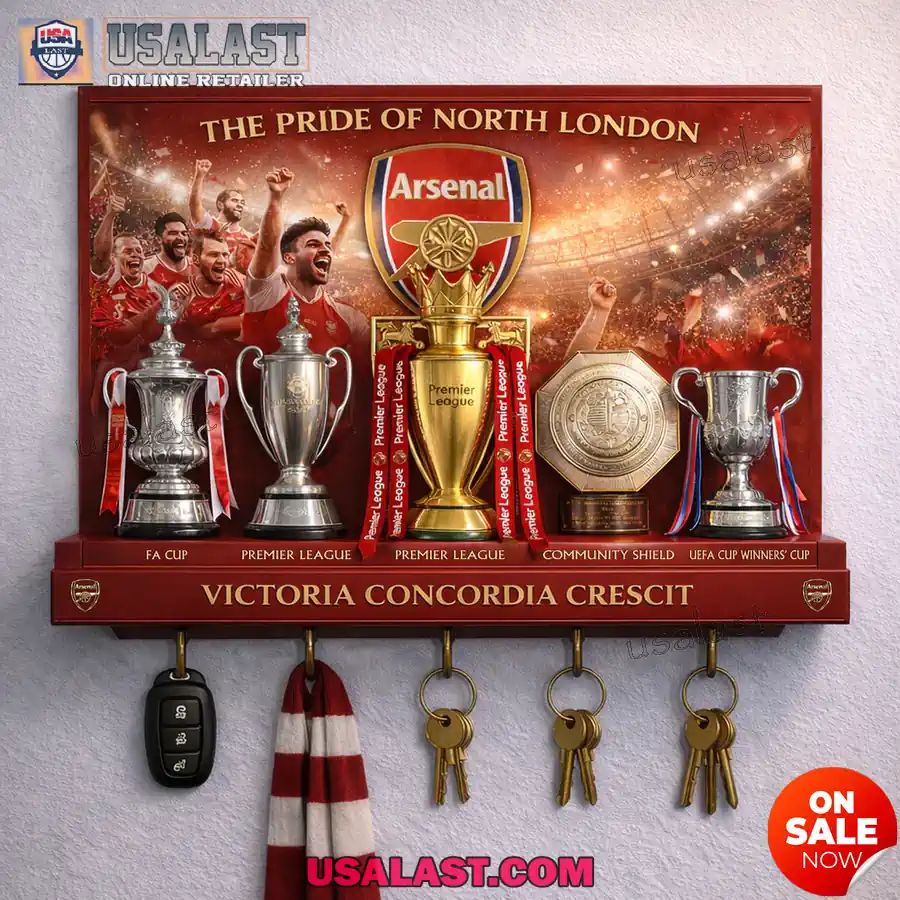 Arsenal Pride Collection Wall Key Holder