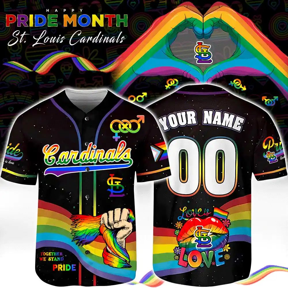 St. Louis Cardinals Baseball x Pride Month Special Edition 2026 Jersey