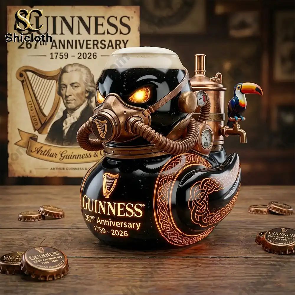Guinness 267th Anniversary Steampunk 2026 Commemorative Duck