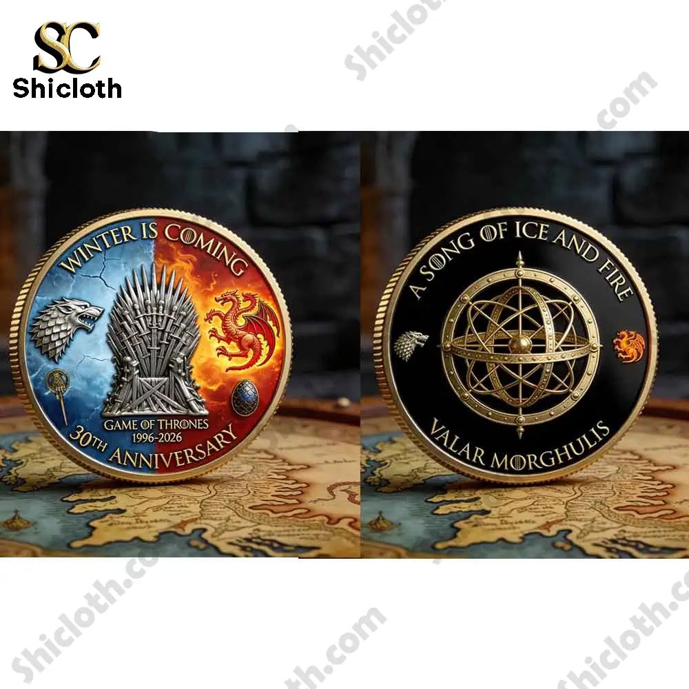 Game of Thrones 30th Anniversary Commemorative Coin