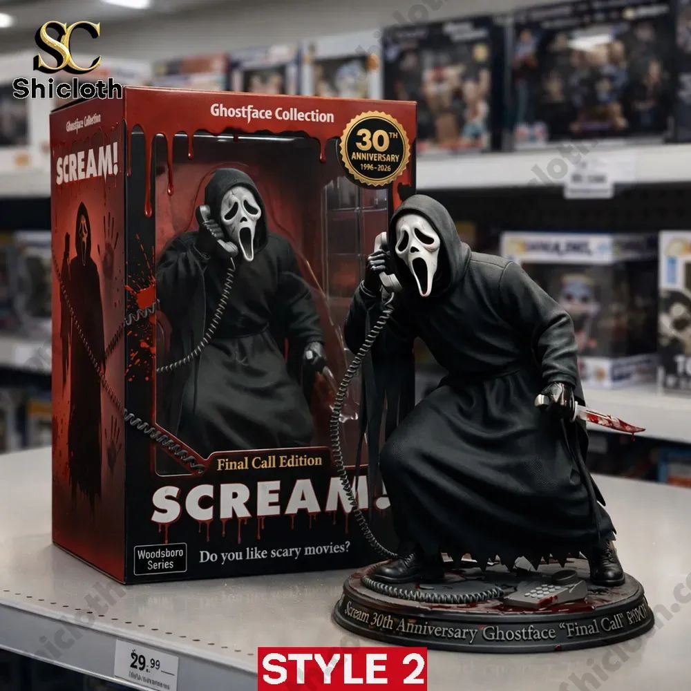 Ghostface 30th Anniversary Collector Edition Hot Toys Figure