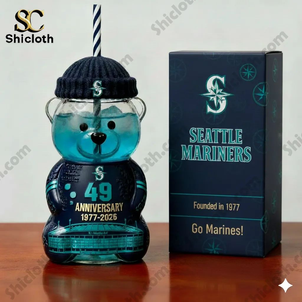 Seattle Mariners Anniversary Bear Cup