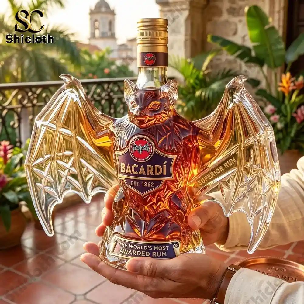 Bacardi Bat EST 1862 Limited Edition Rum Bottle