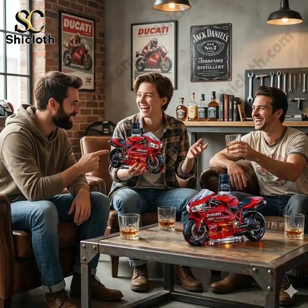 Ducati 100th Anniversary Whisky Bottle