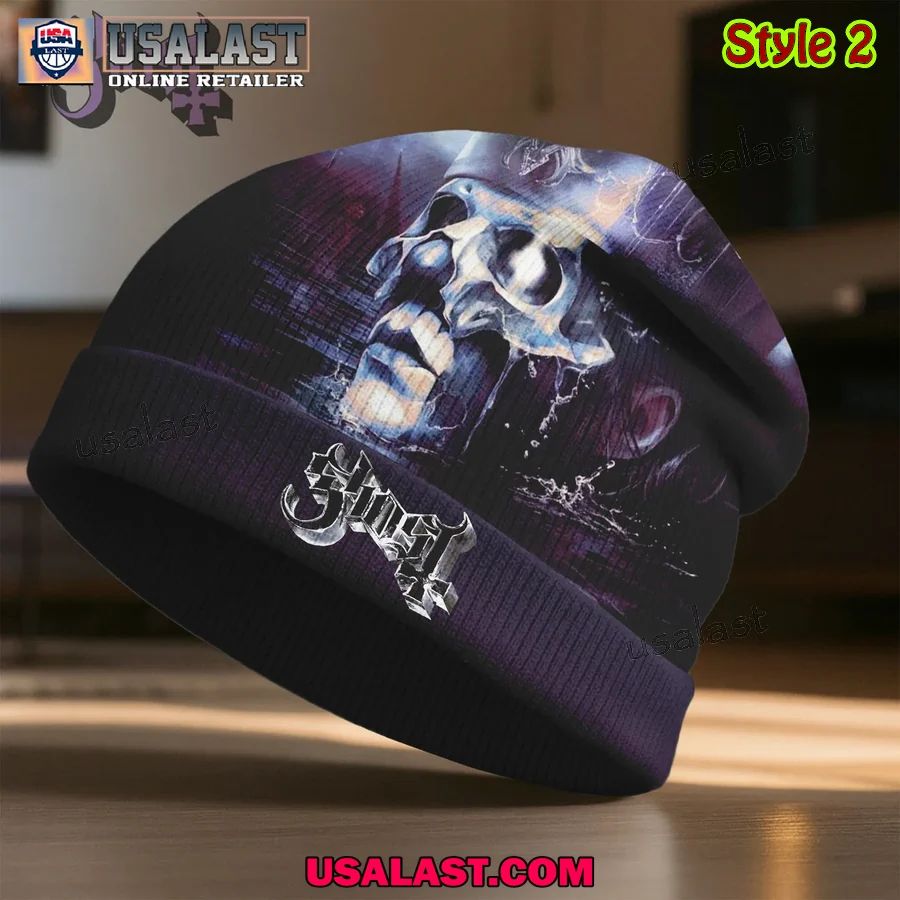 Ghost Rock Band Beanie Hat