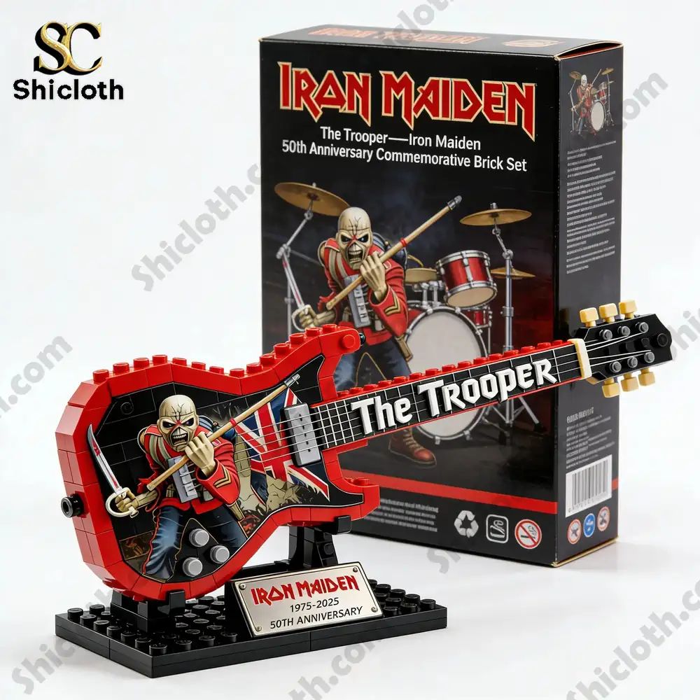 Iron Maiden 50th Anniversary Limited Edition Guitar Brick Set