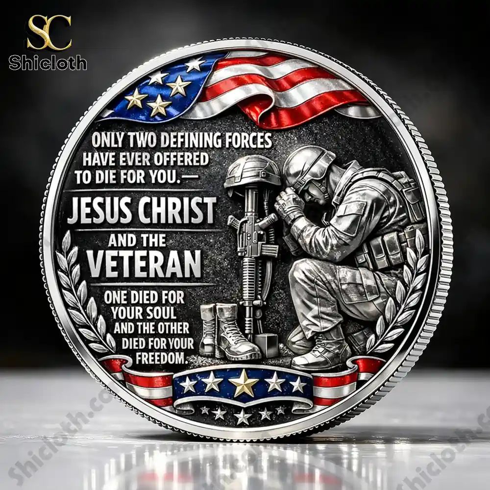 Jesus Christ & Veteran Tribute Coin