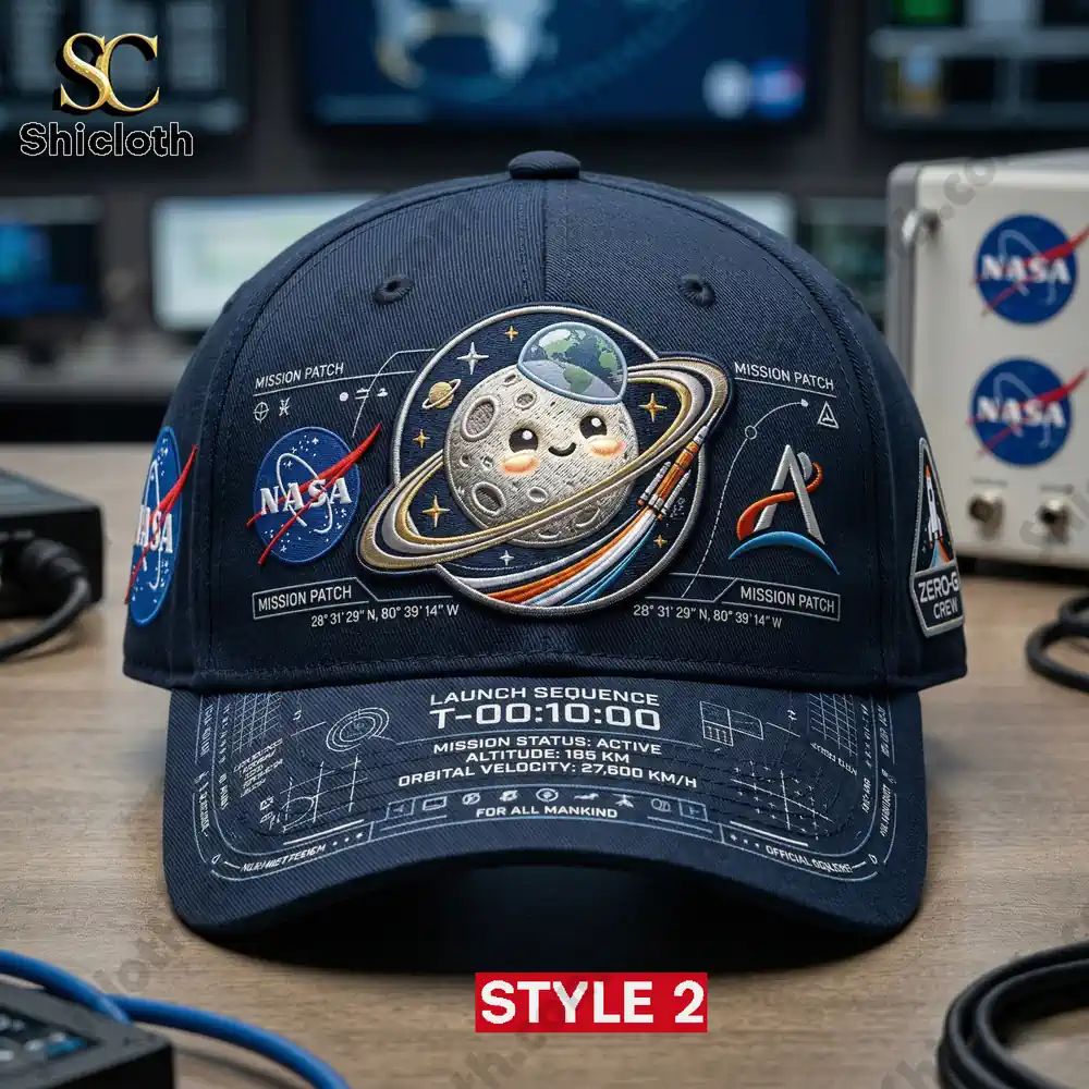 NASA Mission Patch Space Cap