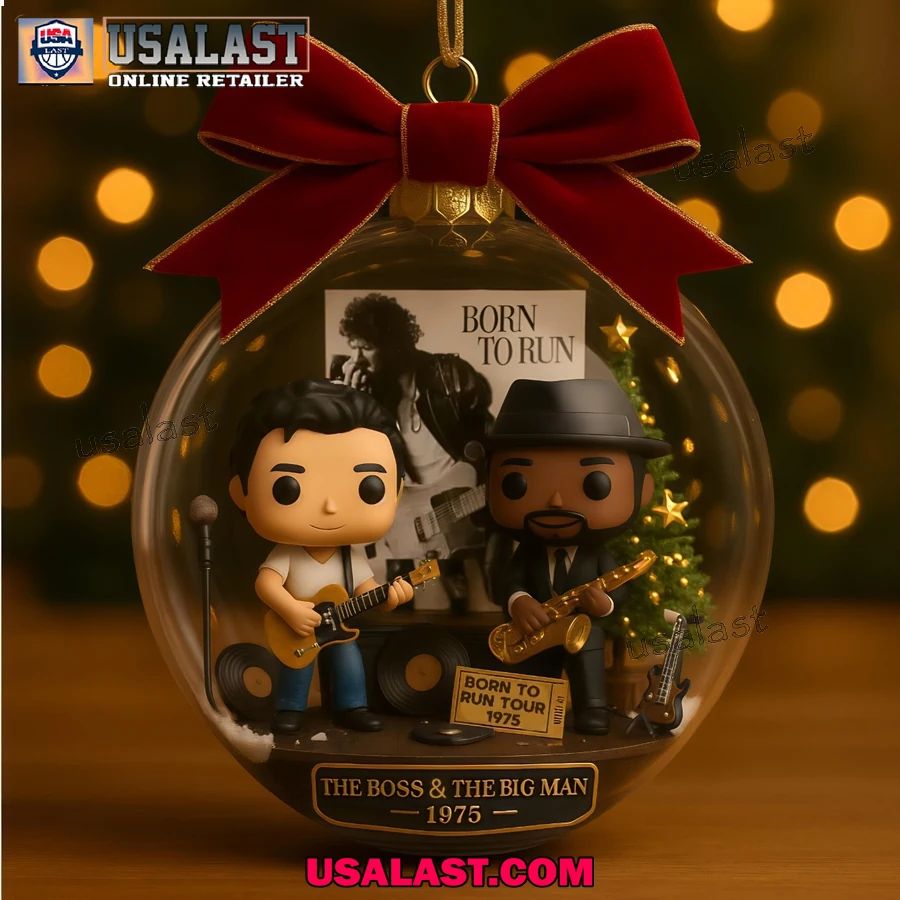Bruce Springsteen Born To Run Tour Christmas Ornament