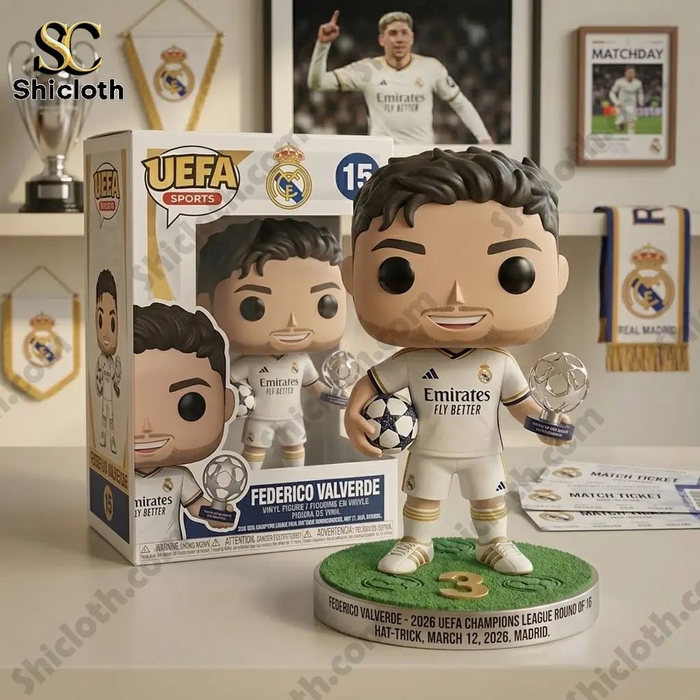 Federico Valverde 2026 UEFA Champions League Hat-Trick Commemorative Pop! Figure