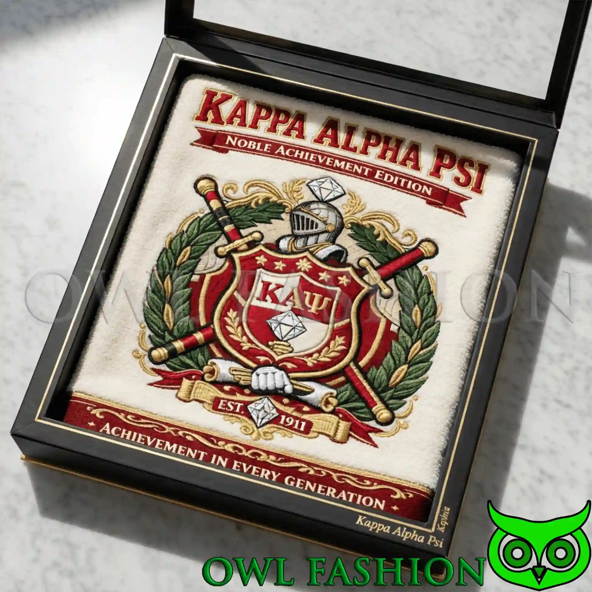 Kappa Alpha Psi Premium Bath Towels