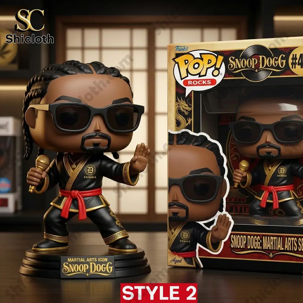Snoop Dogg Smoking Master Martial Art Icon Funko Pop! Figure