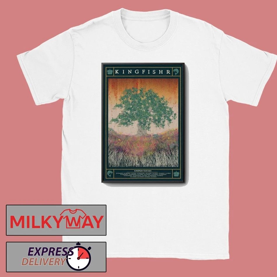 Kingfishr Poster EU Tour 2025 shirt