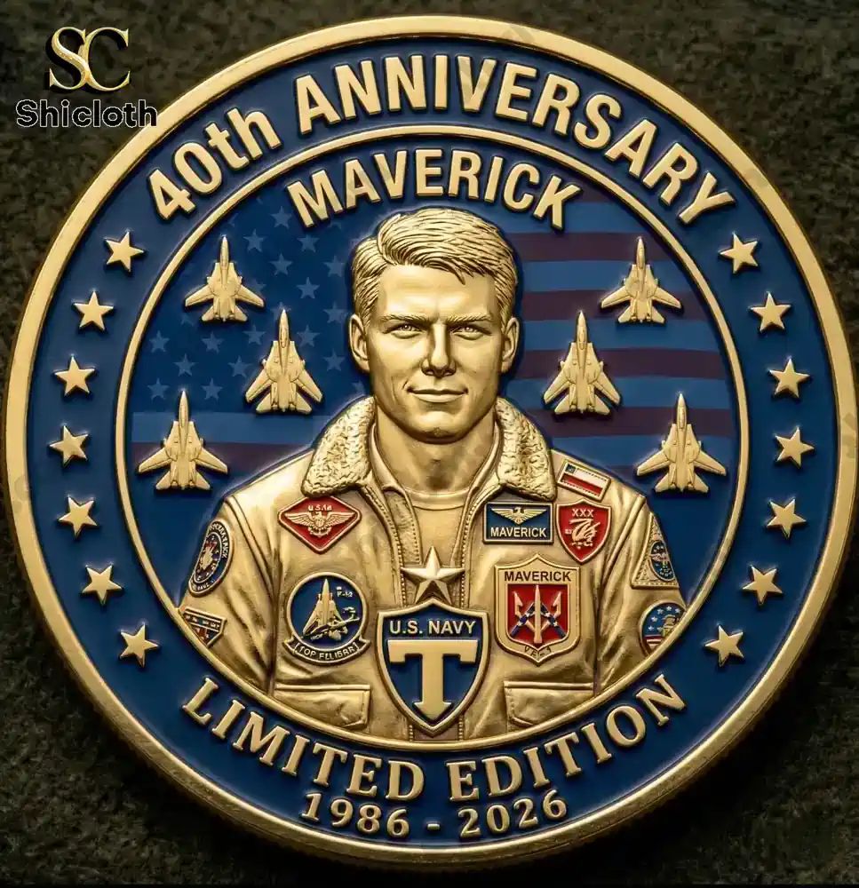 Gun Maverick 40th Anniversary Commemorative Coin