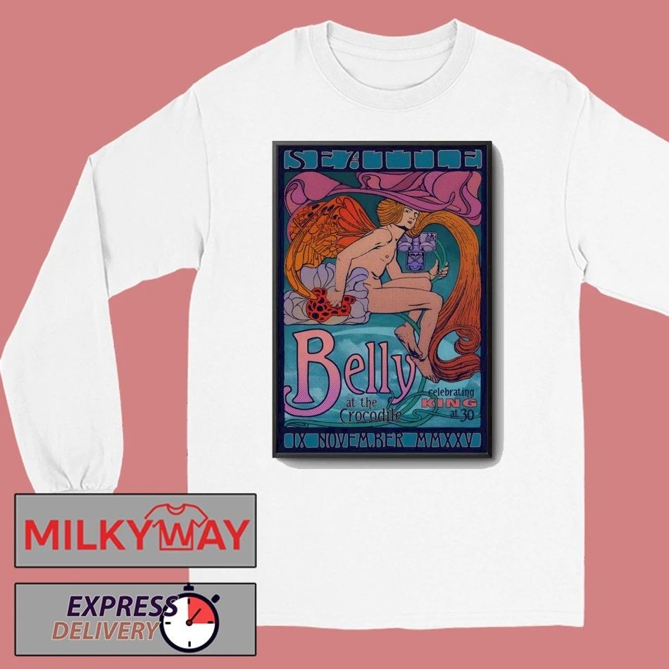 Belly Nov 9 2025 Seattle WA Poster shirt