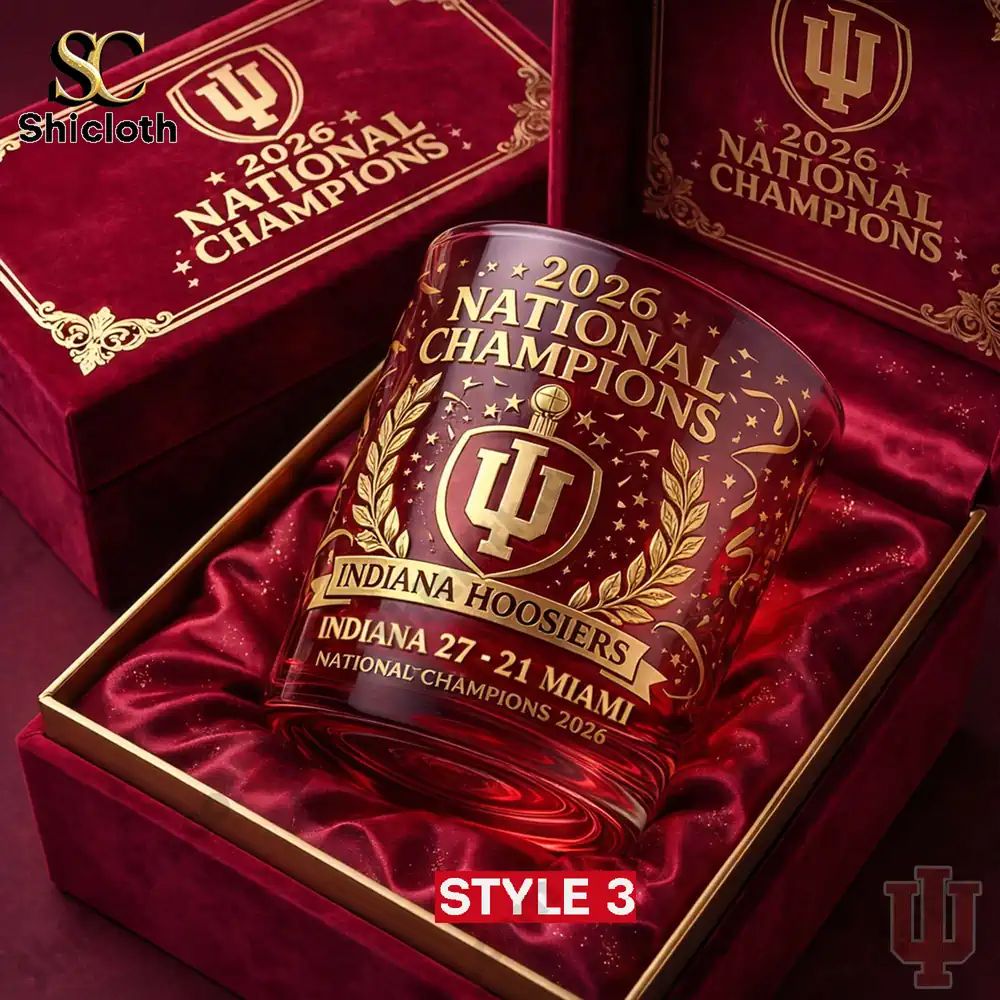 2026 College Football Playoff National Championship Commemorative Edition Glass