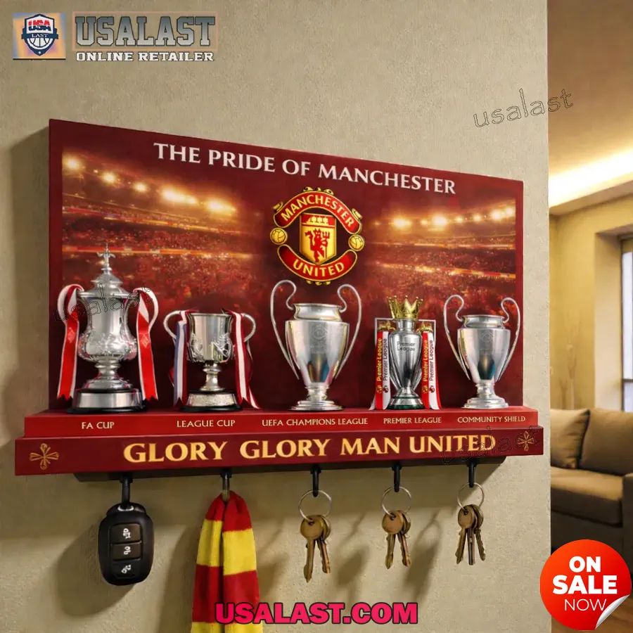 Manchester United Pride Collection Wall Key Holder