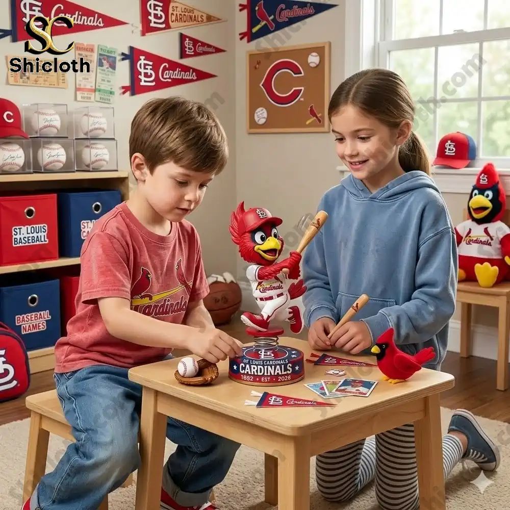 St. Louis Cardinals Car Dashboard Bobblehead