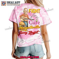 Jimmy Buffett Breast Cancer Awareness 3D Shirt