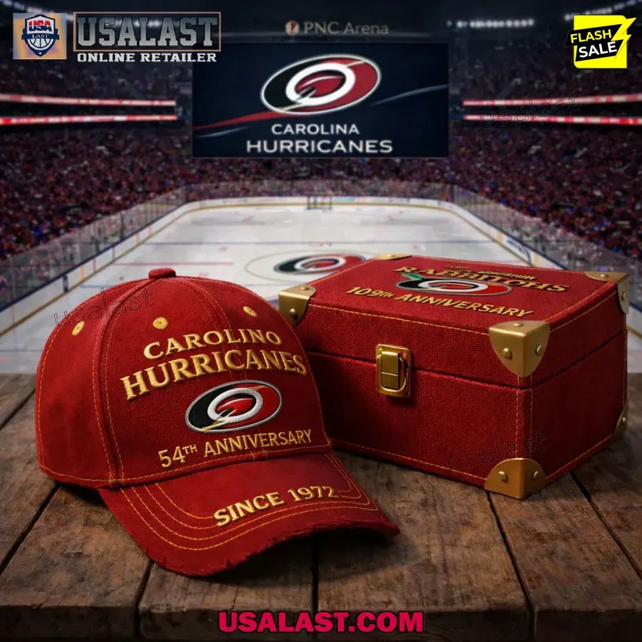 Carolina Hurricanes 54th Anniversary 1972-2026 Classic Cap