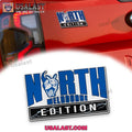 North Melbourne FC Edition Custom 3D Car Badge Sticker