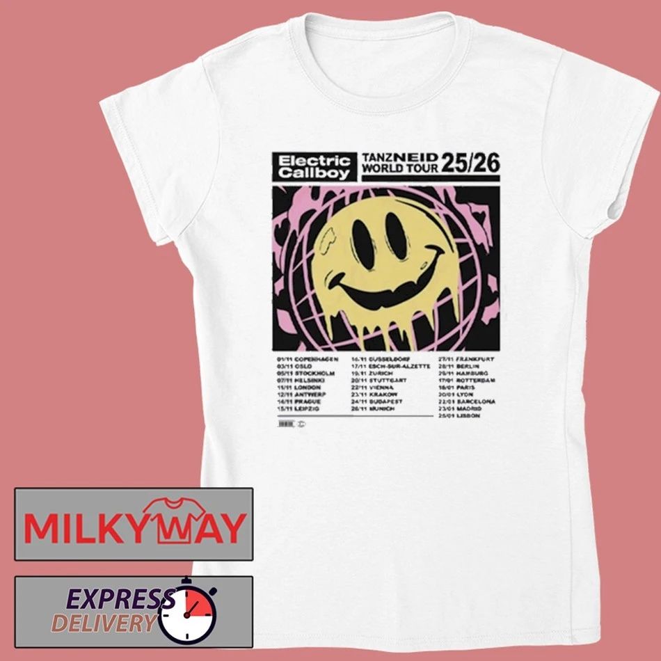 Electric Callboy Graphic Tour Shirt