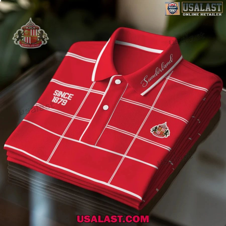 Sunderland AFC Premium Men Polo Shirt