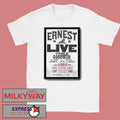 Ernest Nov 5 2025 Ryman Auditorium Nashville, TN Poster shirt
