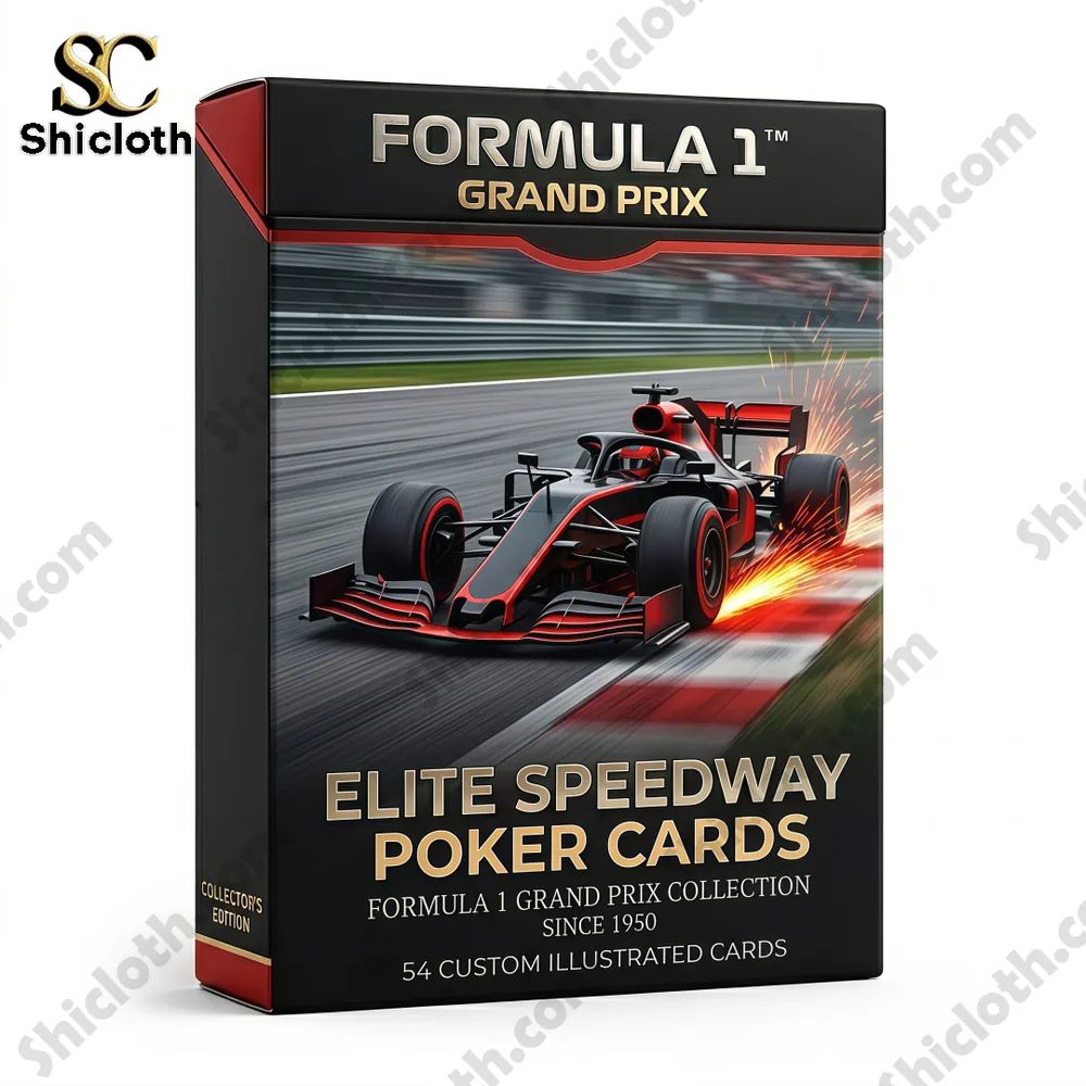 Formula 1 Grand Prix Elite Speedway Poker Cards